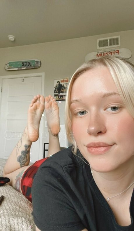 Naakte gelekte OnlyFans-foto van Solesofskye