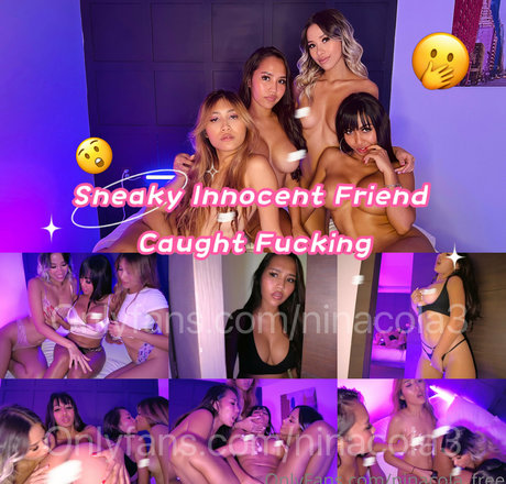 Naakte gelekte OnlyFans-foto van Ninacolafree