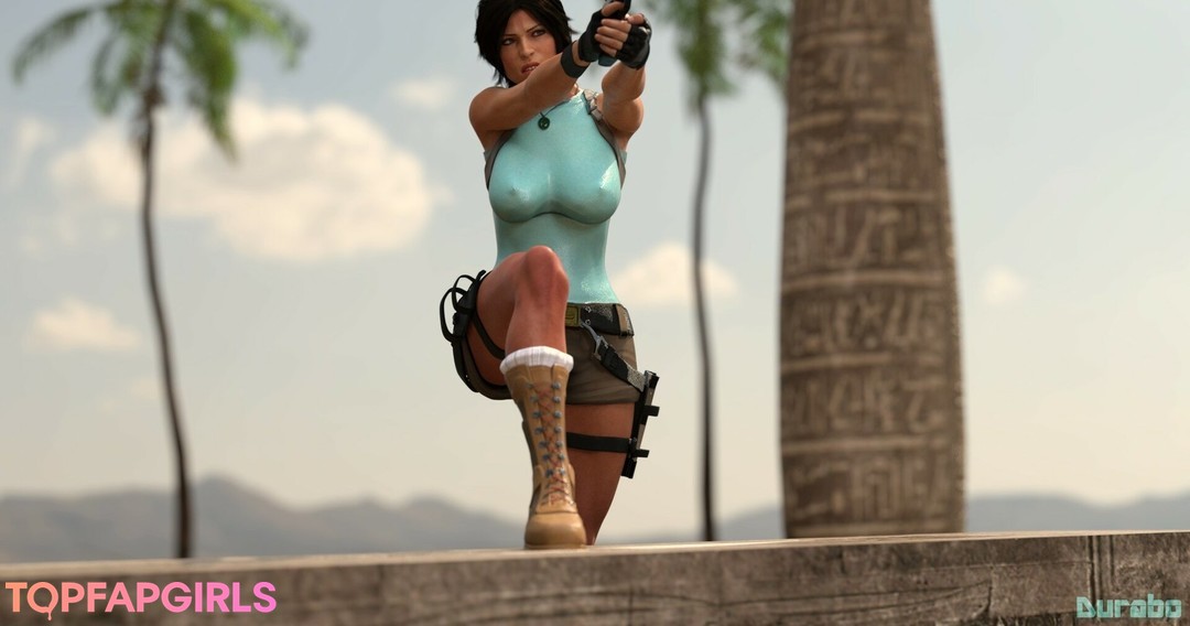 Naakte gelekte OnlyFans-foto van Tomb Raider Lara Croft #1219