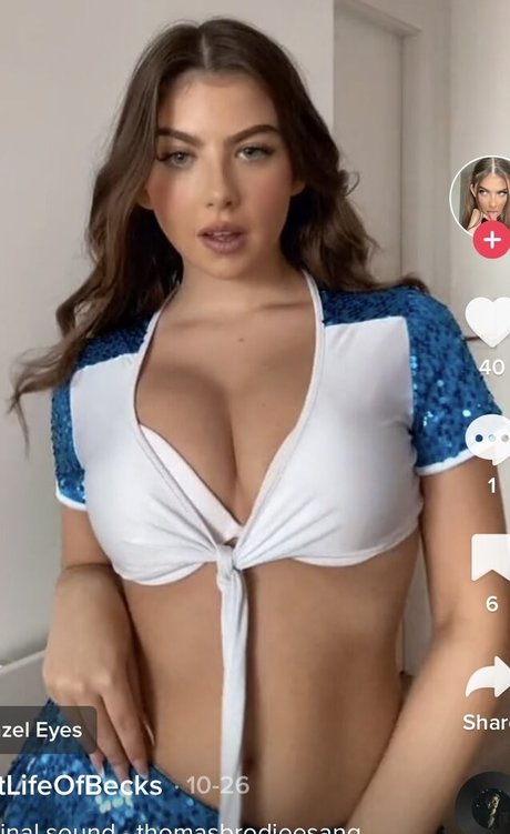 Naakte gelekte OnlyFans-foto van Becksyxo