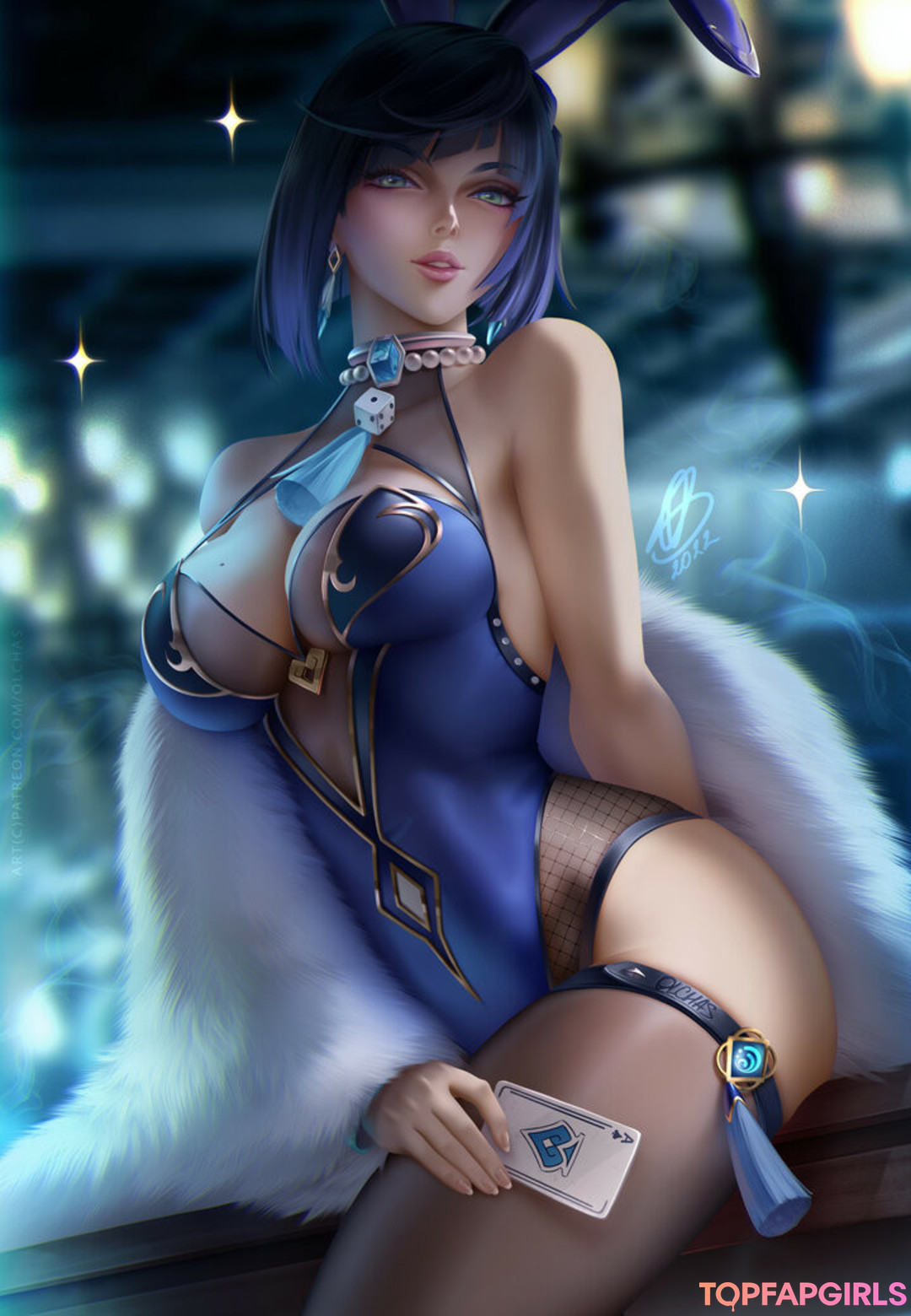 Naakte gelekte OnlyFans-foto van Genshin Impact #1114