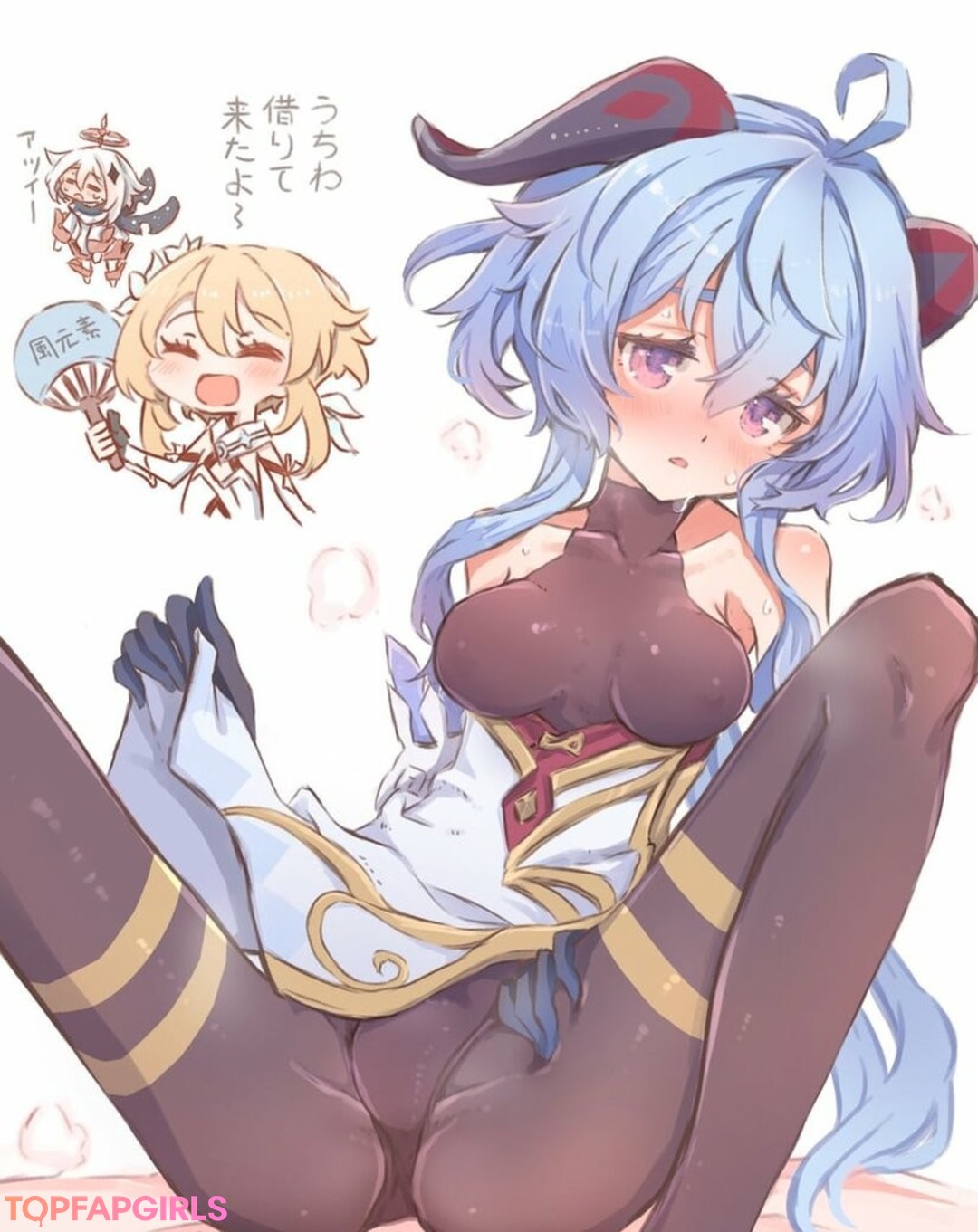 Naakte gelekte OnlyFans-foto van Genshin Impact #1154