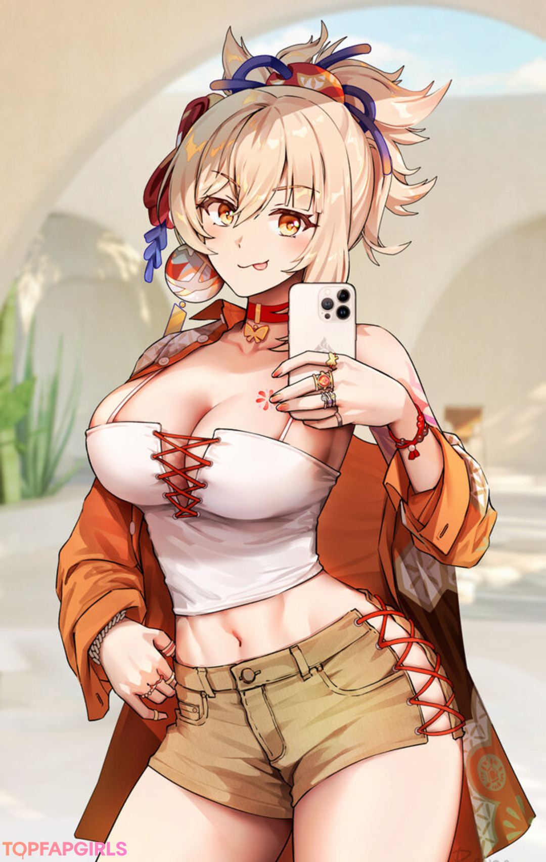 Naakte gelekte OnlyFans-foto van Genshin Impact #1202