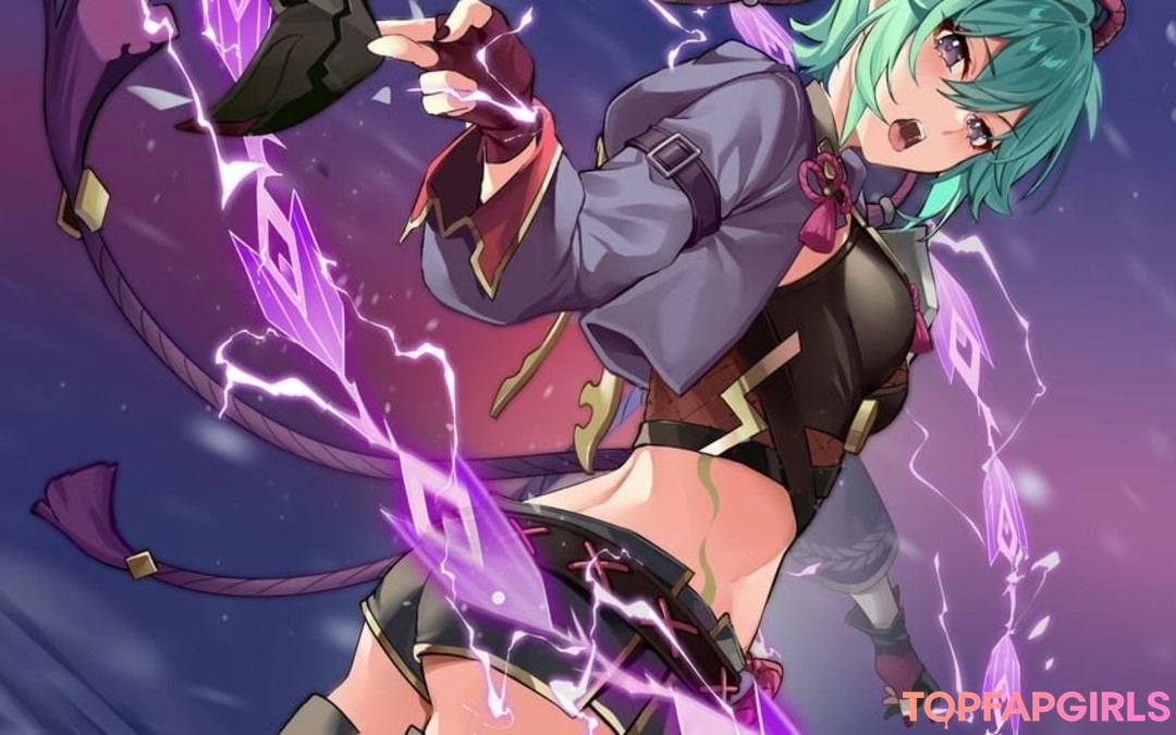 Naakte gelekte OnlyFans-foto van Genshin Impact #1226