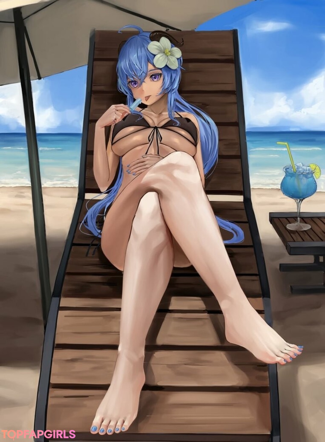 Naakte gelekte OnlyFans-foto van Genshin Impact #1294