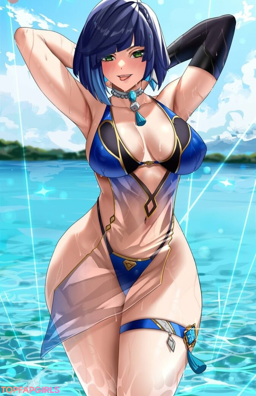 Naakte gelekte OnlyFans-foto van Genshin Impact #1382