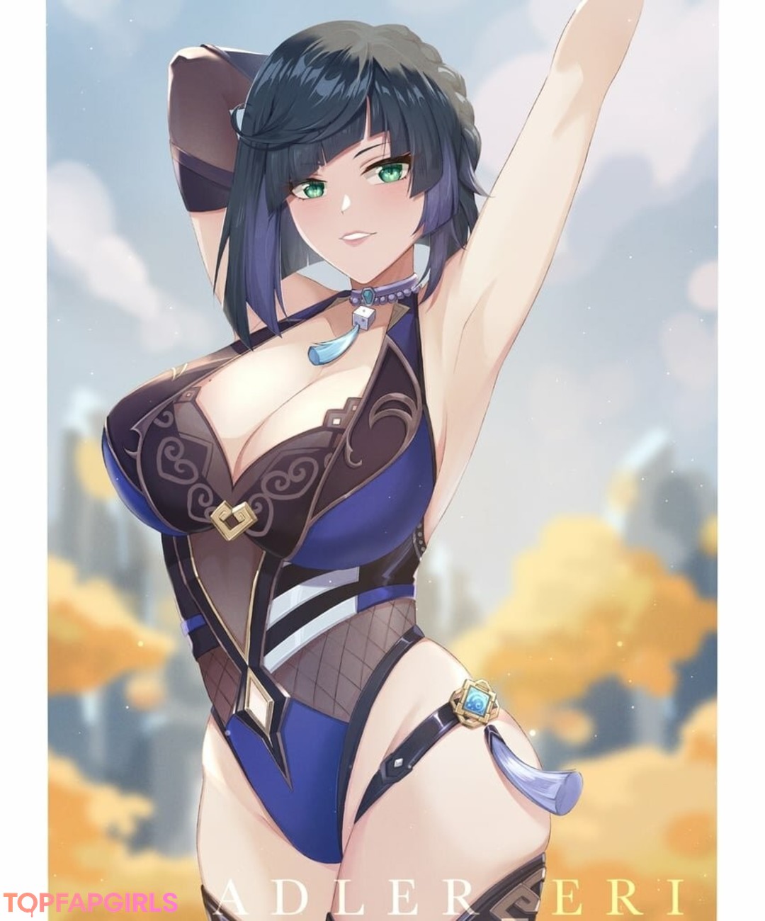 Naakte gelekte OnlyFans-foto van Genshin Impact #1413