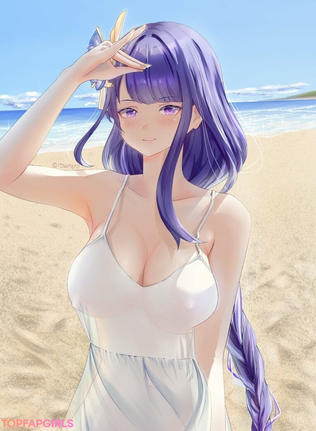 Naakte gelekte OnlyFans-foto van Genshin Impact #1473