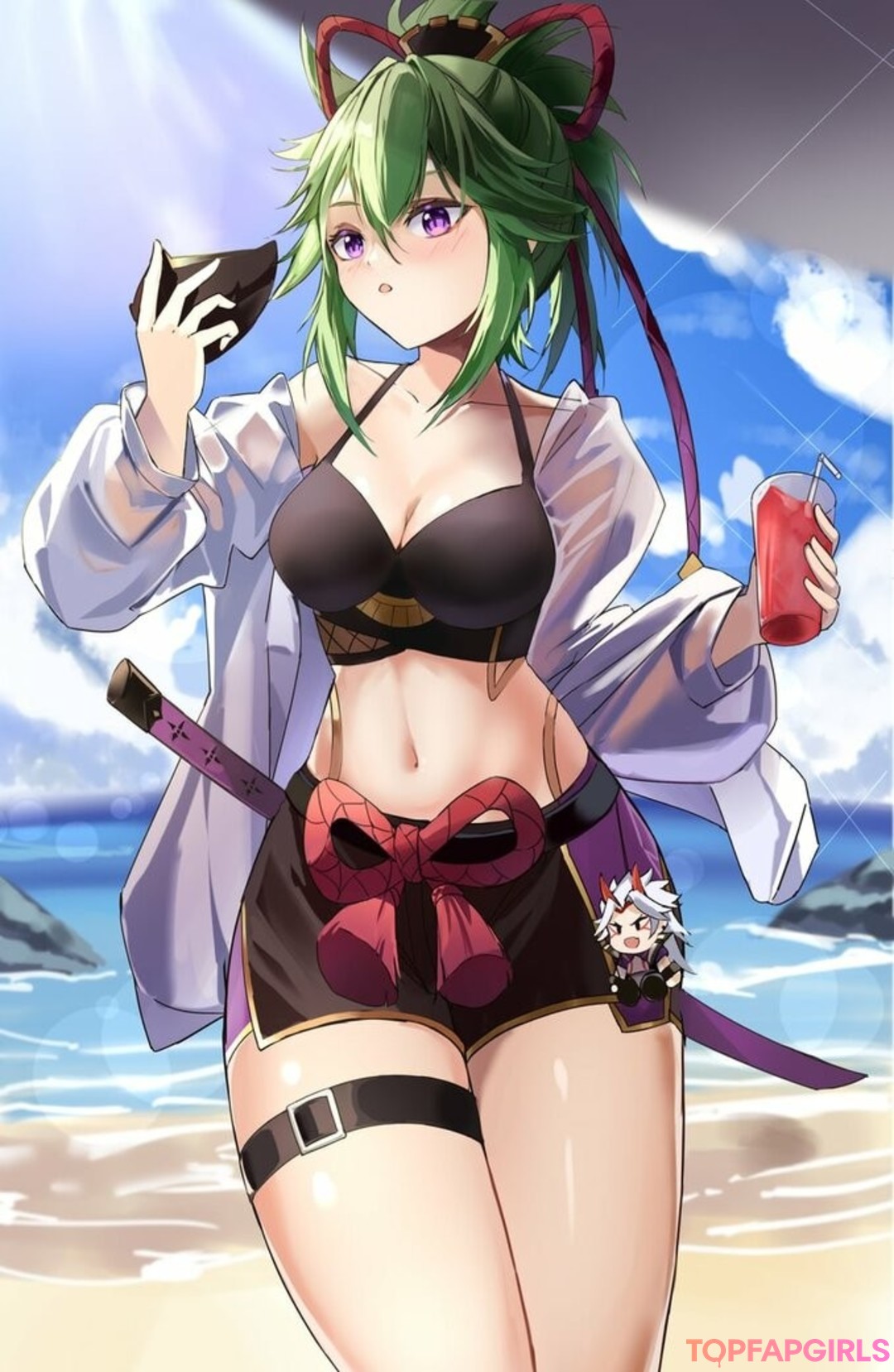 Naakte gelekte OnlyFans-foto van Genshin Impact #1509