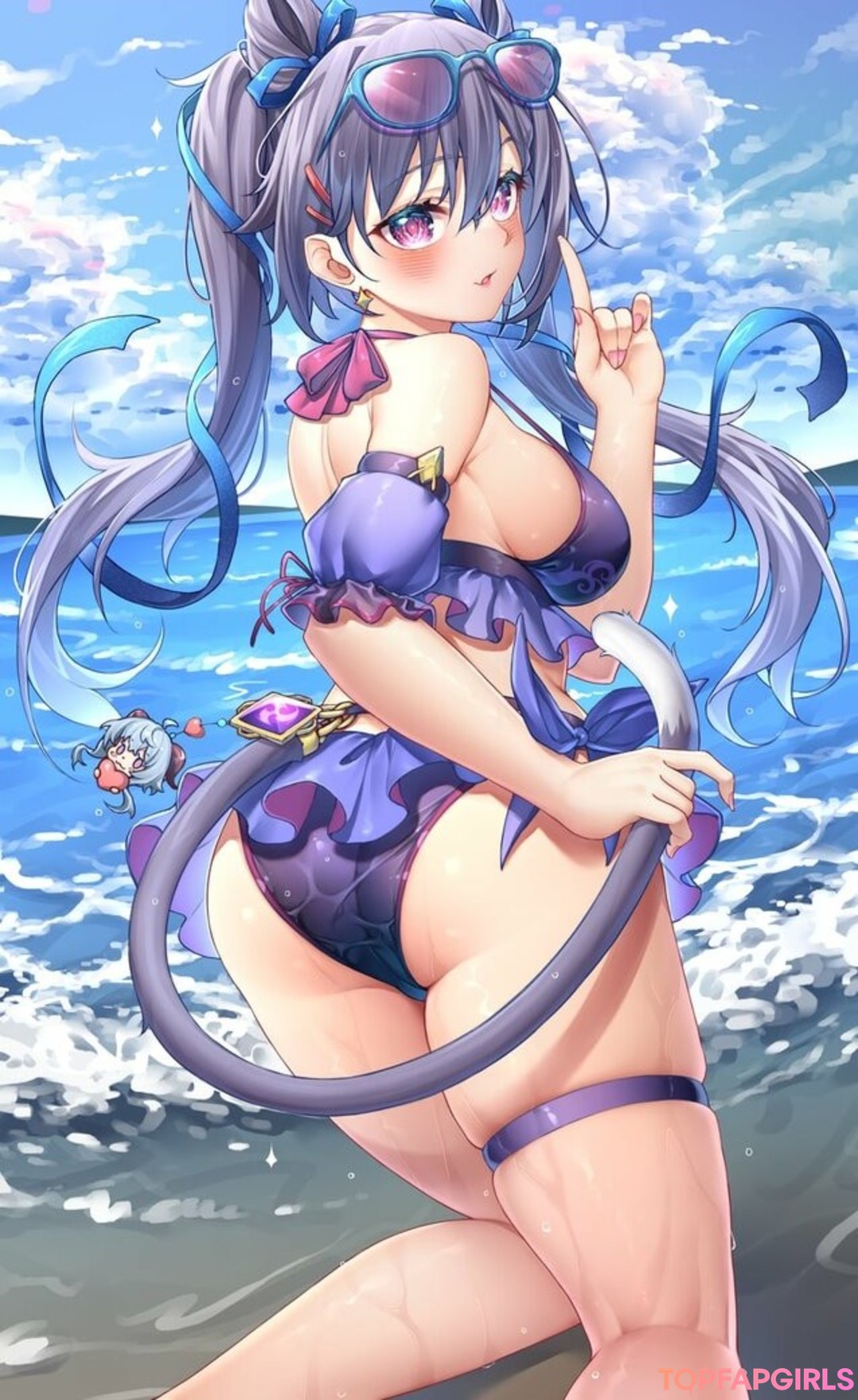 Naakte gelekte OnlyFans-foto van Genshin Impact #1584