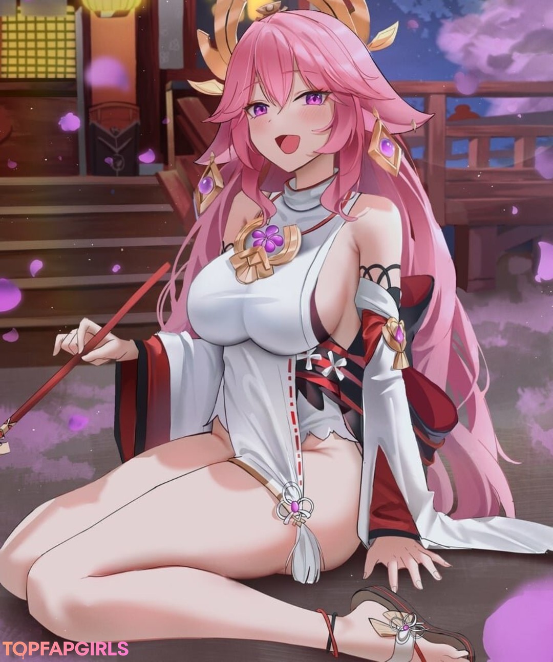 Naakte gelekte OnlyFans-foto van Genshin Impact #1641