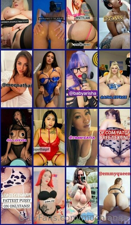 Naakte gelekte OnlyFans-foto van Mochianaa