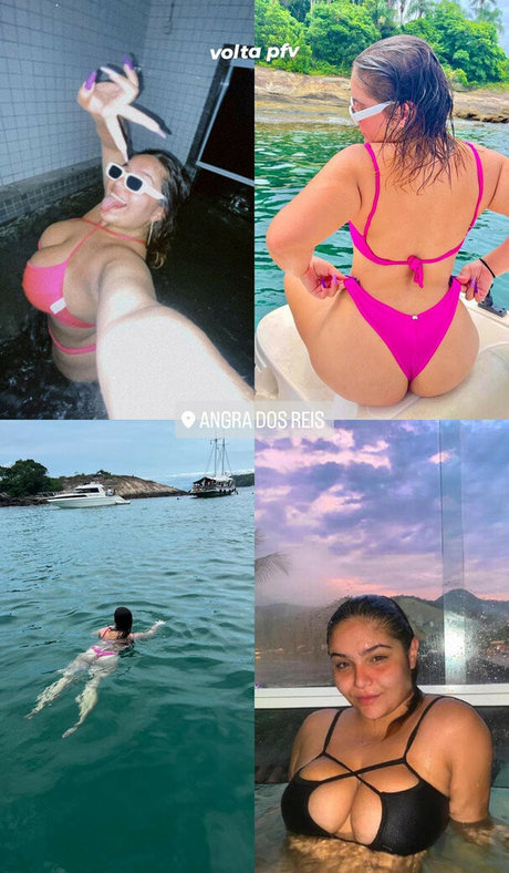 Naakte gelekte OnlyFans-foto van Thaisa Helena