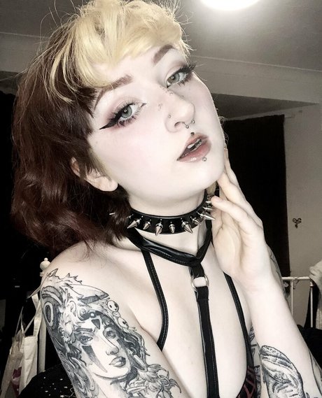 Naakte gelekte OnlyFans-foto van Starryfawnn