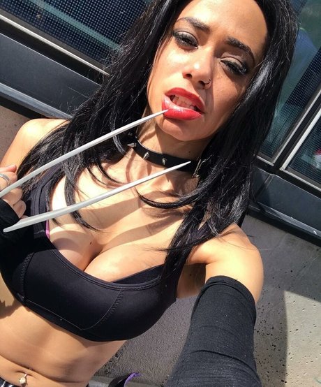 Naakte gelekte OnlyFans-foto van Blackkrystel