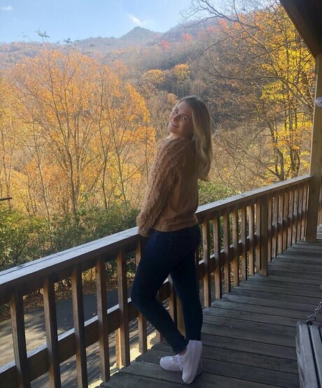 Naakte gelekte OnlyFans-foto van Christie Ludwig