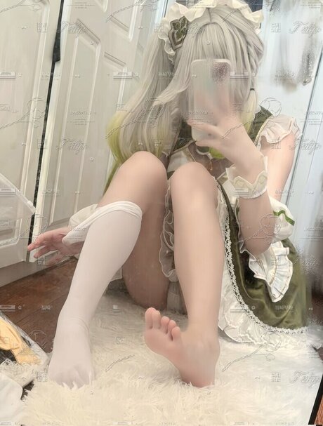Naakte gelekte OnlyFans-foto van Lulumiao233