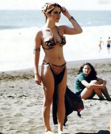 Naakte gelekte OnlyFans-foto van Carrie Fisher