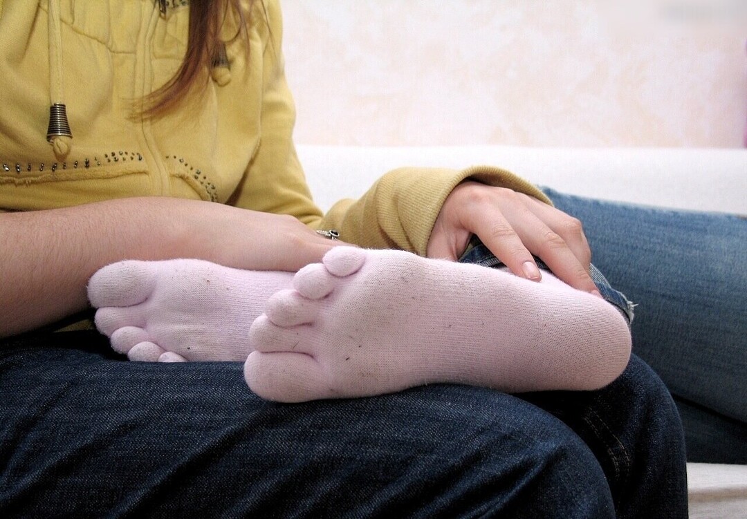 Naakte gelekte OnlyFans-foto van Footlovegirls #1314