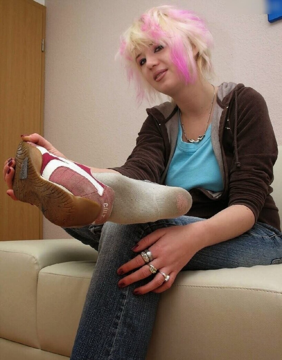 Naakte gelekte OnlyFans-foto van Footlovegirls #1424