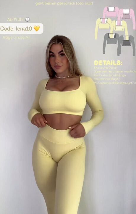 Naakte gelekte OnlyFans-foto van Lenaknk