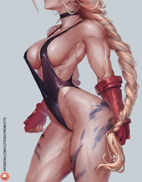 Naakte gelekte OnlyFans-foto van Street Fighter
