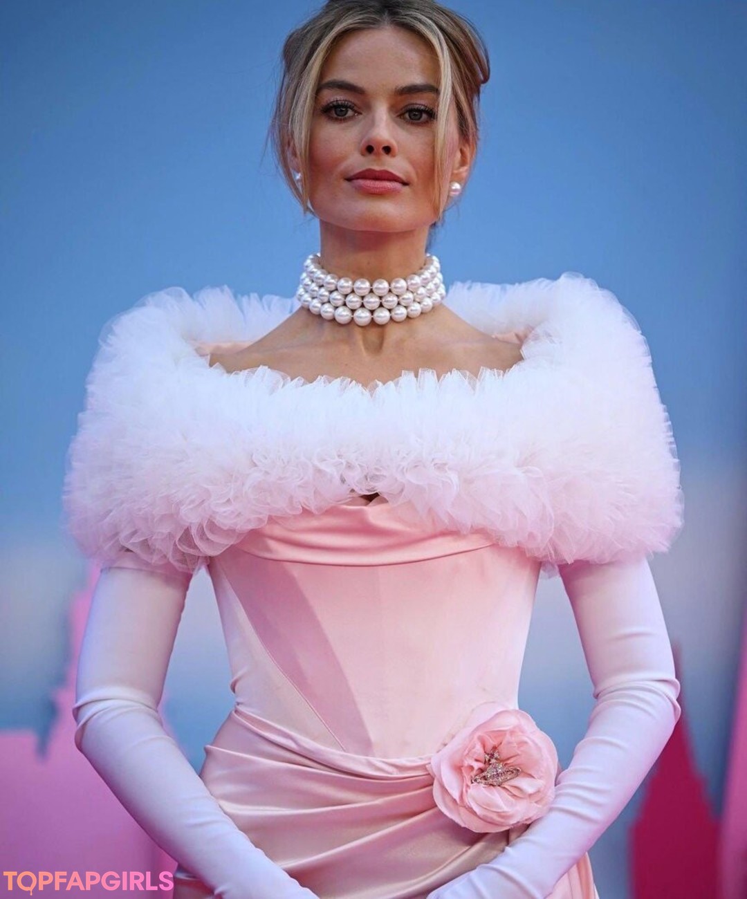 Naakte gelekte OnlyFans-foto van Margot Robbie #1041