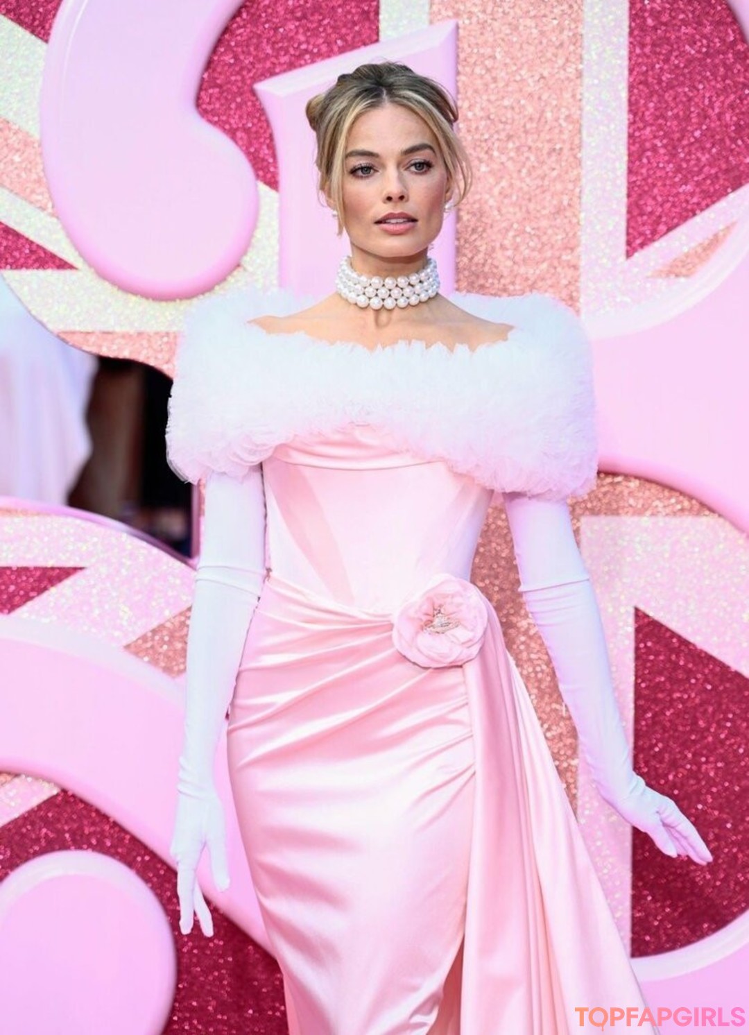 Naakte gelekte OnlyFans-foto van Margot Robbie #1090