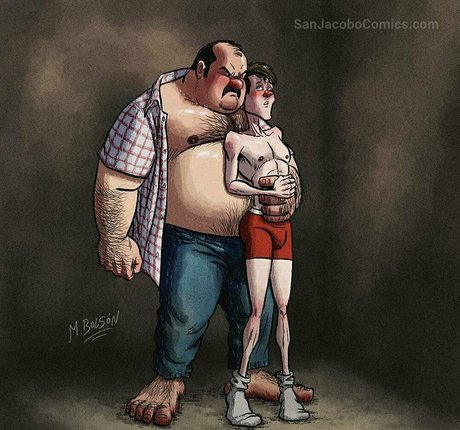 Naakte gelekte OnlyFans-foto van Sanjacobocomics