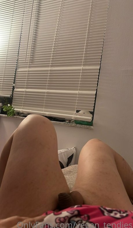 Naakte gelekte OnlyFans-foto van Vegantendies
