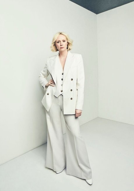 Naakte gelekte OnlyFans-foto van Gwendoline Christie