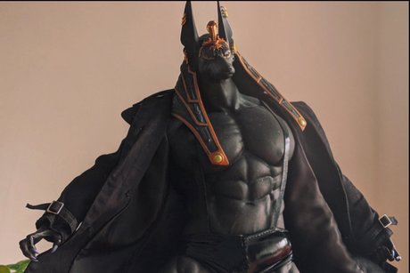 Naakte gelekte OnlyFans-foto van Lochead Anubis