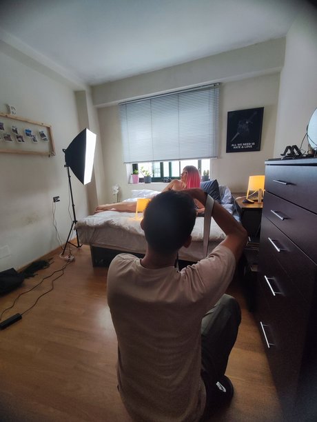 Naakte gelekte OnlyFans-foto van Manuel Perez