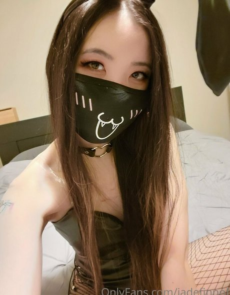Naakte gelekte OnlyFans-foto van Jadefinnof
