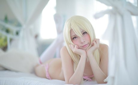 Naakte gelekte OnlyFans-foto van Misaco