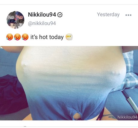 Naakte gelekte OnlyFans-foto van Nikkilou94
