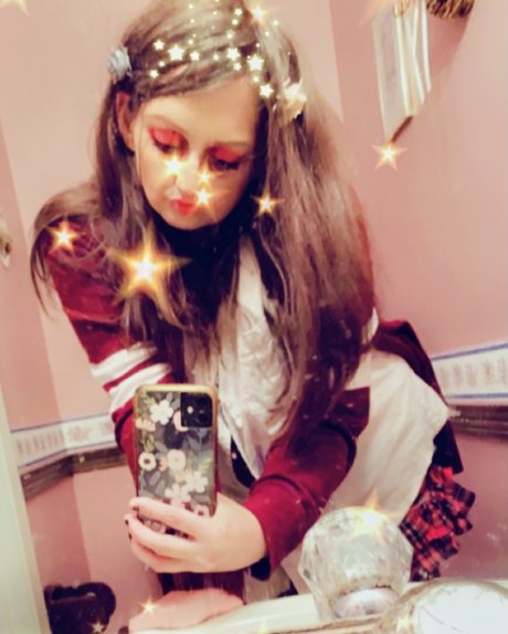 Naakte gelekte OnlyFans-foto van Poppy83