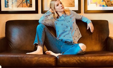 Naakte gelekte OnlyFans-foto van Heather Morris