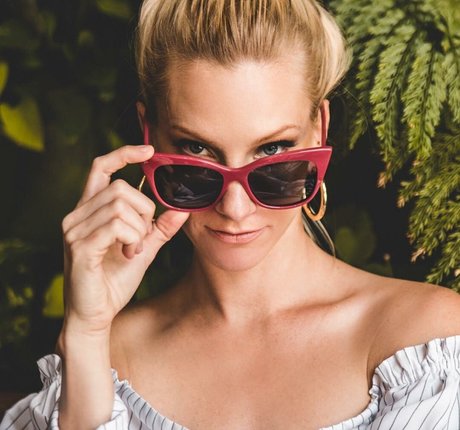 Naakte gelekte OnlyFans-foto van Heather Morris