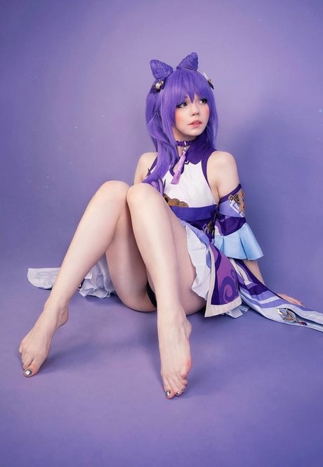 Naakte gelekte OnlyFans-foto van Caticorncosplay