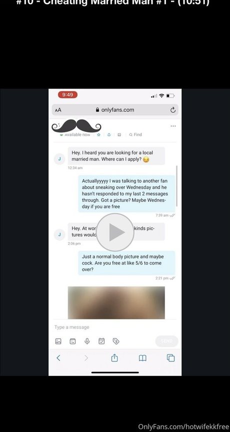 Naakte gelekte OnlyFans-foto van Hotwifekkfree