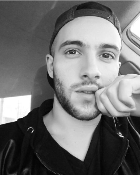 Naakte gelekte OnlyFans-foto van Miked