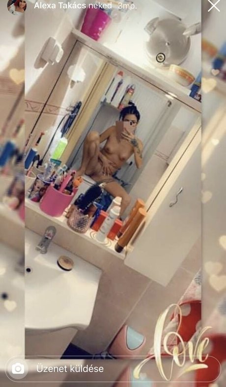 Naakte gelekte OnlyFans-foto van Kaposvari Lanyok