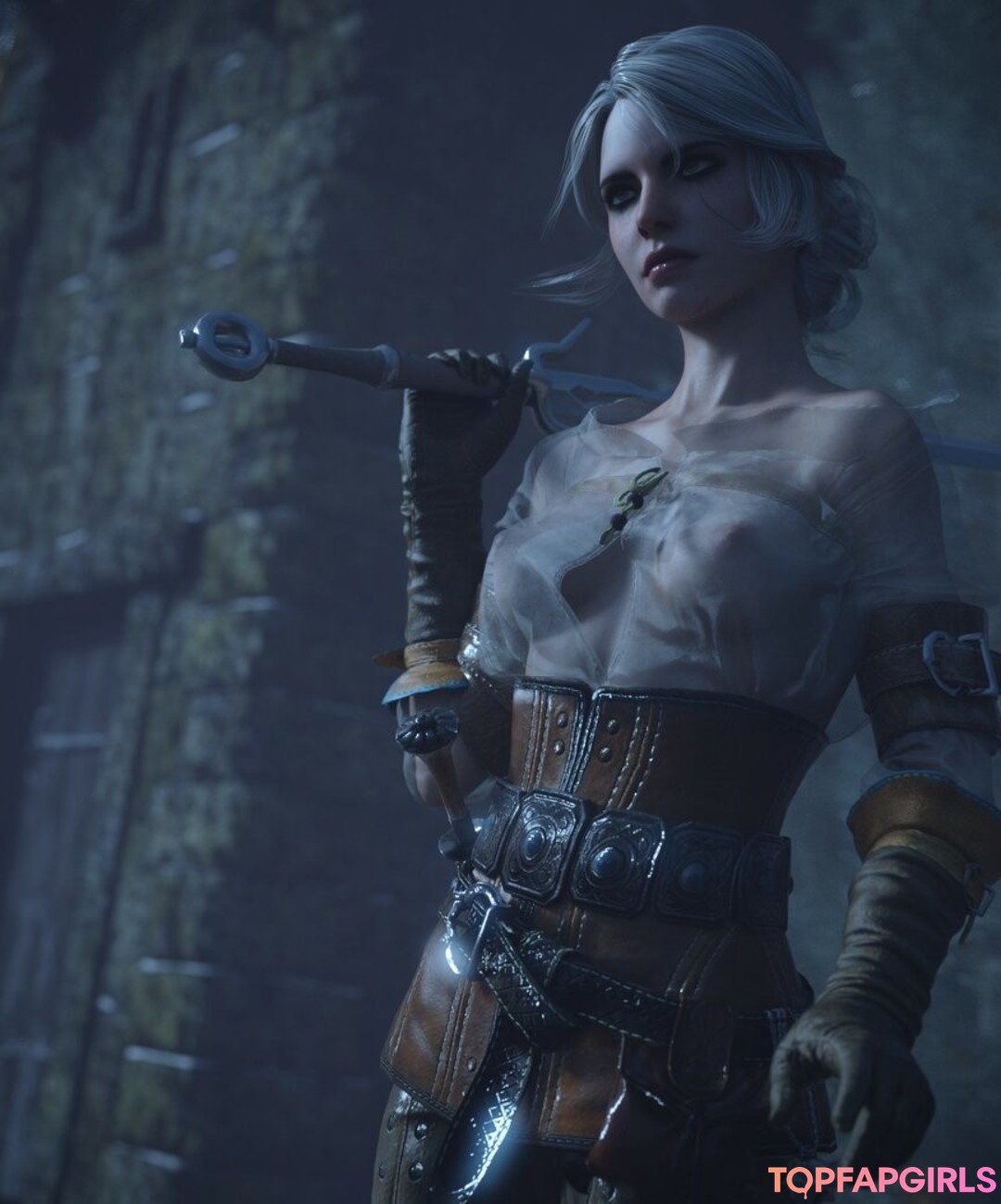 Naakte gelekte OnlyFans-foto van The Witcher #1881