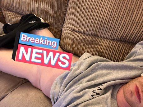 Naakte gelekte OnlyFans-foto van Ginger God