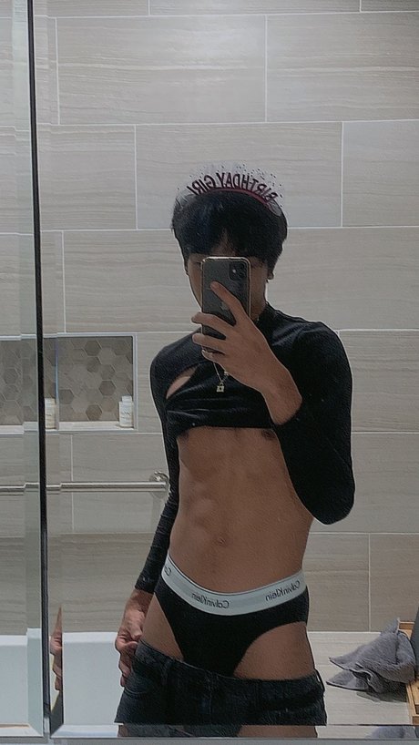 Naakte gelekte OnlyFans-foto van Nick