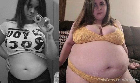 Naakte gelekte OnlyFans-foto van Reybbw