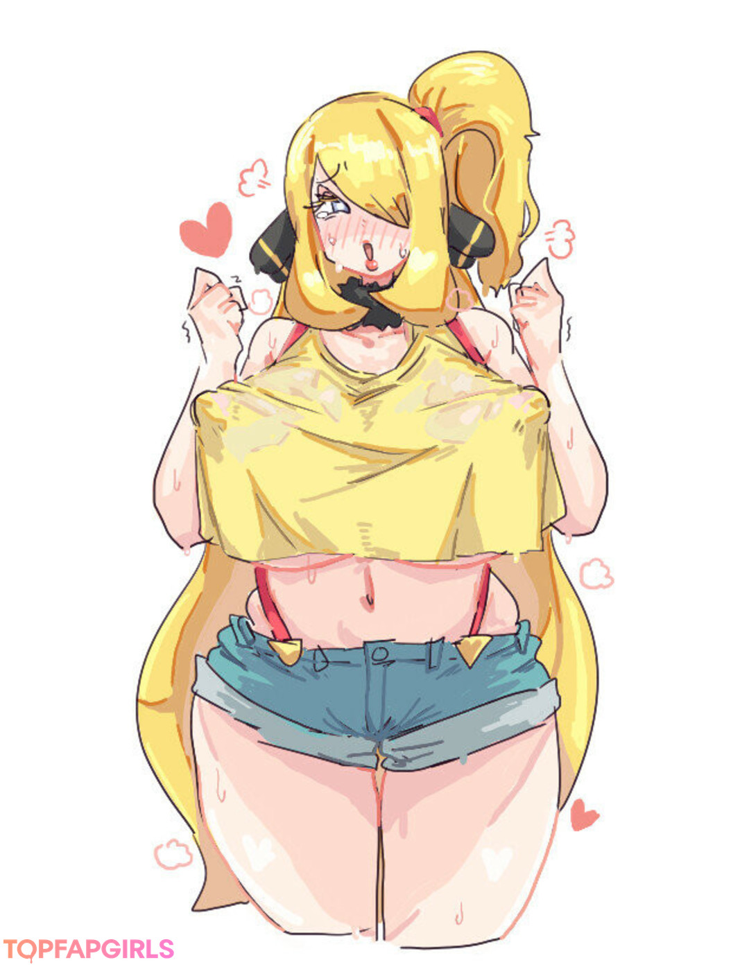 Naakte gelekte OnlyFans-foto van Pokegirls #1127