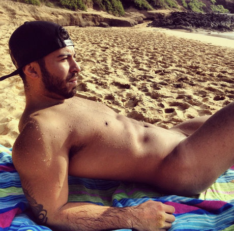 Naakte gelekte OnlyFans-foto van Rad