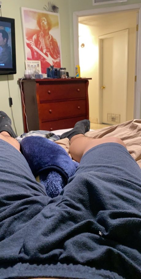 Naakte gelekte OnlyFans-foto van Thick